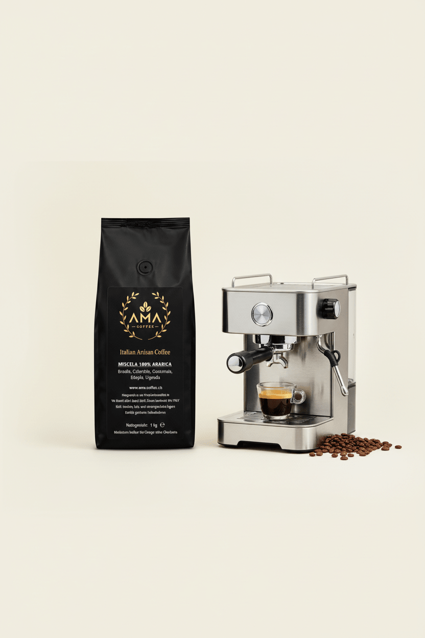 1 kg Ama Premium 100% Arabica Blend – Whole Beans Coffee - Ama Coffee
