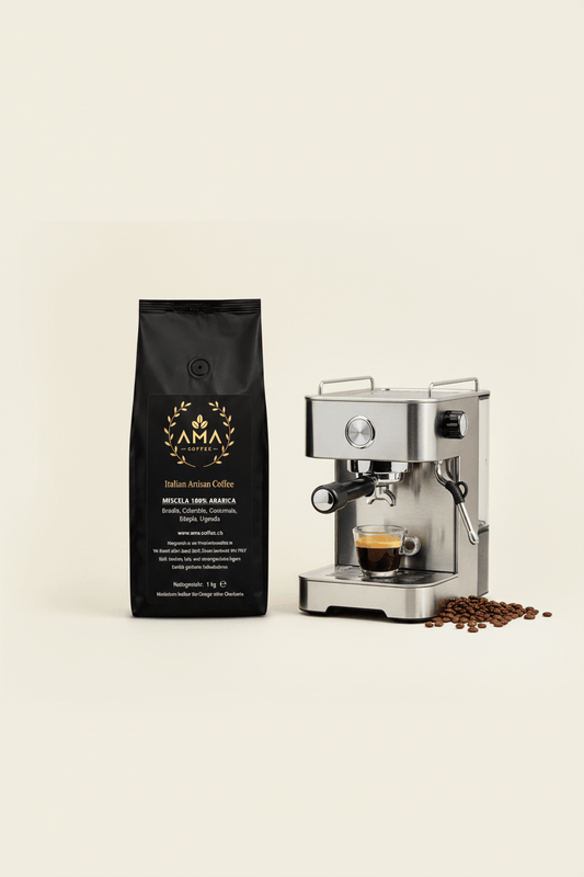 1 kg Ama Premium 100% Arabica Blend – Whole Beans Coffee - Ama Coffee