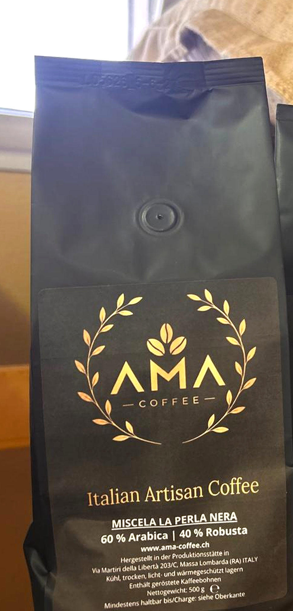 La Perla Nera Gourmet Blend – Ganze Bohnen
