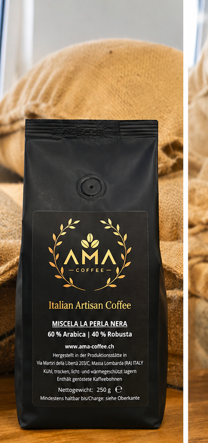 Miscela Gourmet La Perla Nera – Caffè Macinato